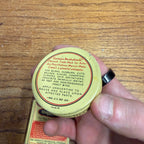 Unguentine Antiseptic Surgical Dressing Round Vintage Tin Norwich New York EC