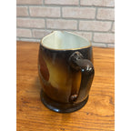 Antique Warwick Ioga Beer Cider Pitcher - Priest Monk Friar 7" Tall