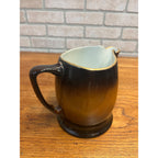 Antique Warwick Ioga Beer Cider Pitcher - Priest Monk Friar 7" Tall