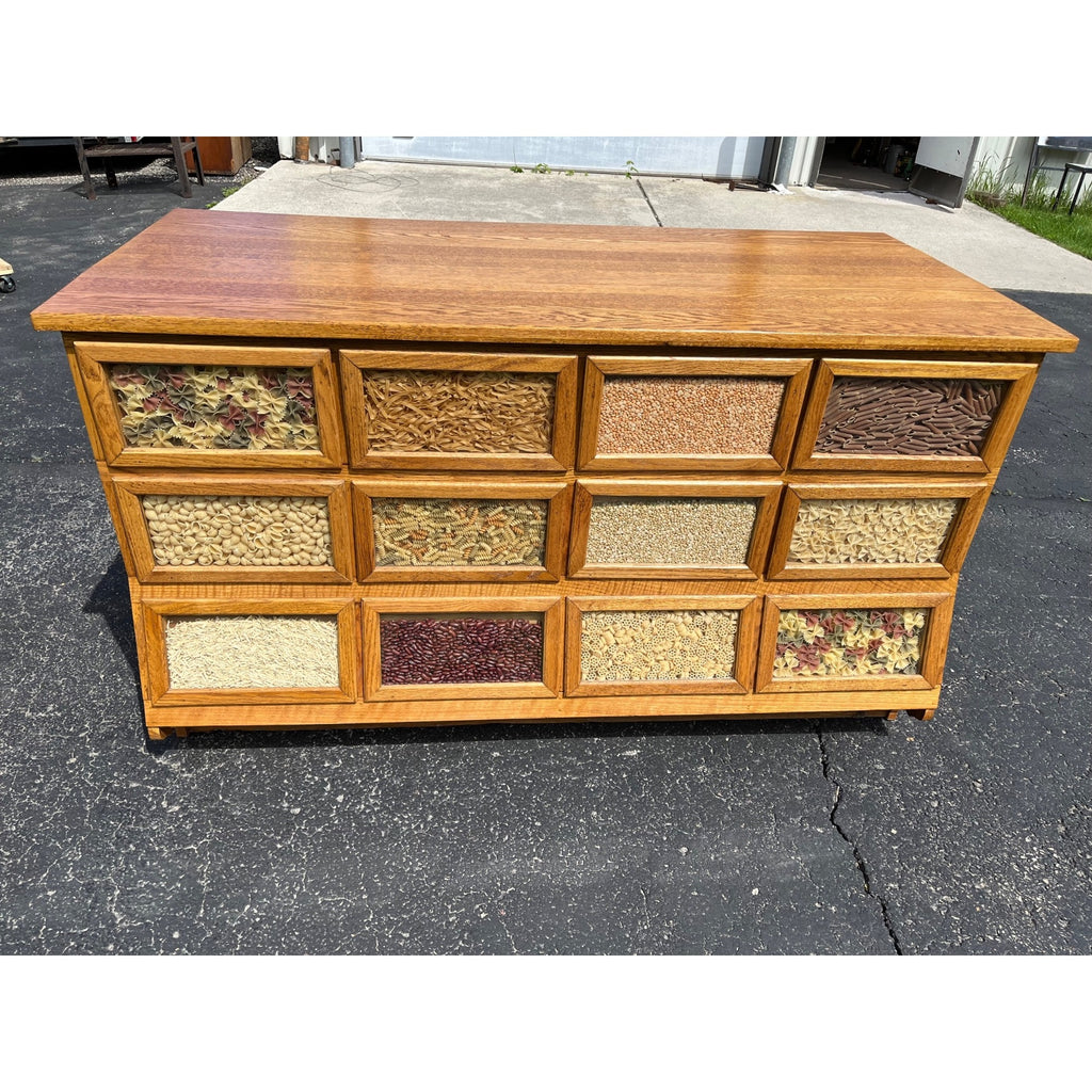Antique 1900s Country Store Sherer Brand Seed Grain Bean Counter - Pristine!