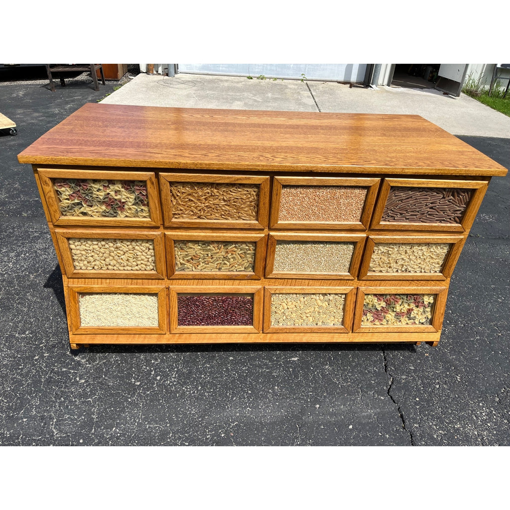 Antique 1900s Country Store Sherer Brand Seed Grain Bean Counter - Pristine!