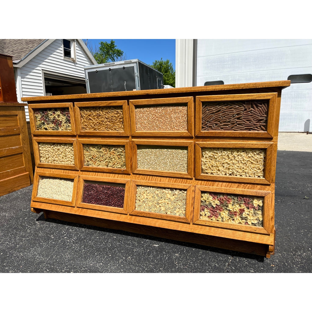 Antique 1900s Country Store Sherer Brand Seed Grain Bean Counter - Pristine!