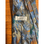 Vintage Gianni Versace Abstract Birds Men's Silk Neck Tie - Genuine 1980s-90s