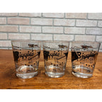 1950s Stan Musial Biggies Drinking Glasses St Louis Cardinals Set (5) Restaurant