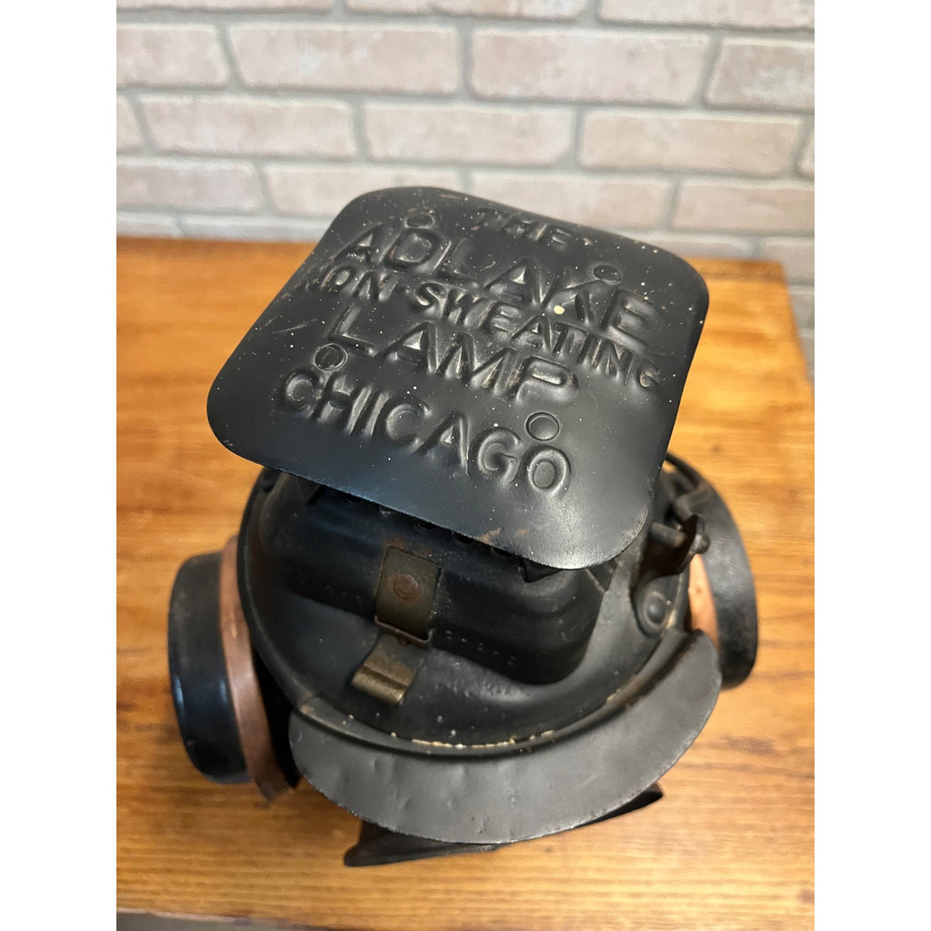 Original New York Central Adlake Non-Sweating Railroad Caboose Lantern 4-Way