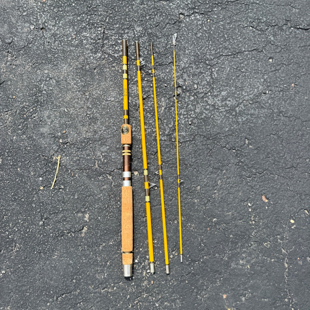 Eagle Claw Trailmaster #M4TMU 4 pc. spin/fly 7-1/2'. Aluminum Tube Hiking Breakdown