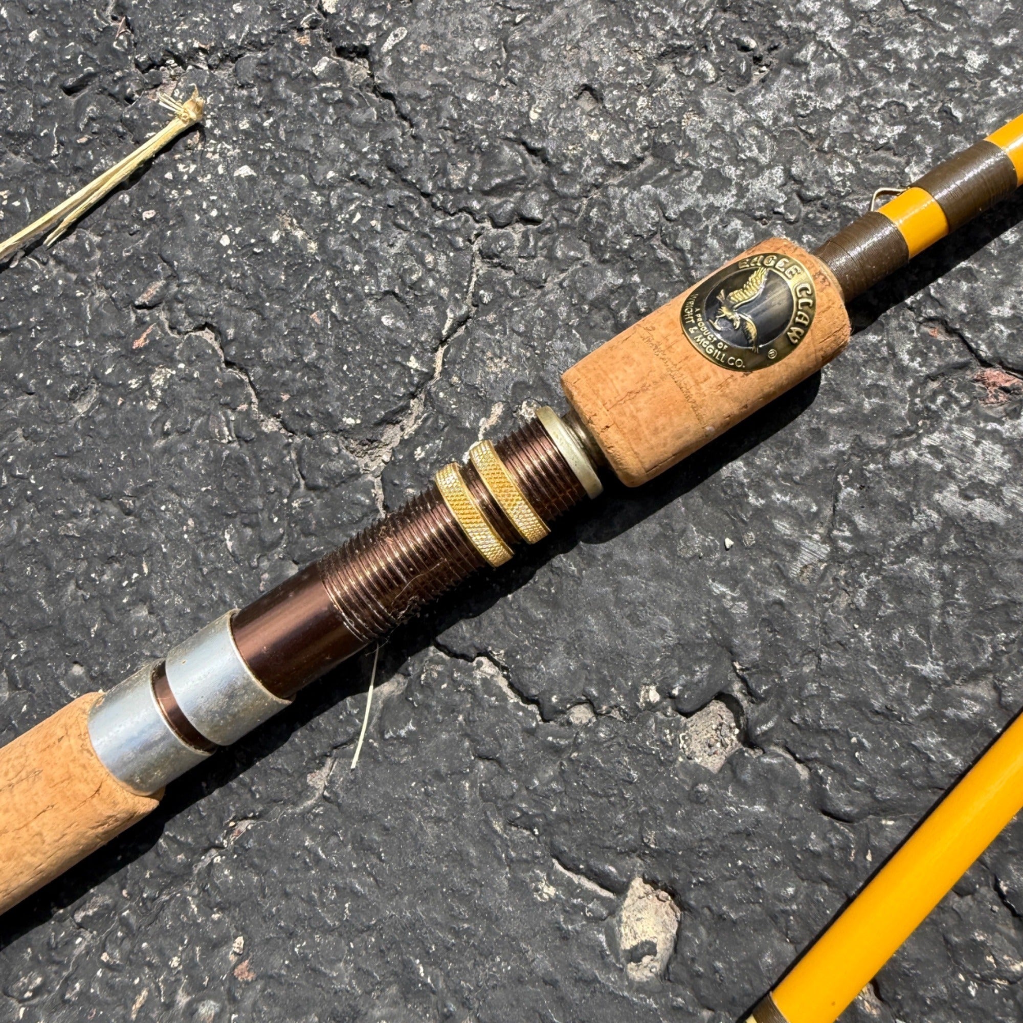 Eagle Claw Trailmaster #M4TMU 4 pc. spin/fly 7-1/2'. Aluminum Tube Hiking Breakdown