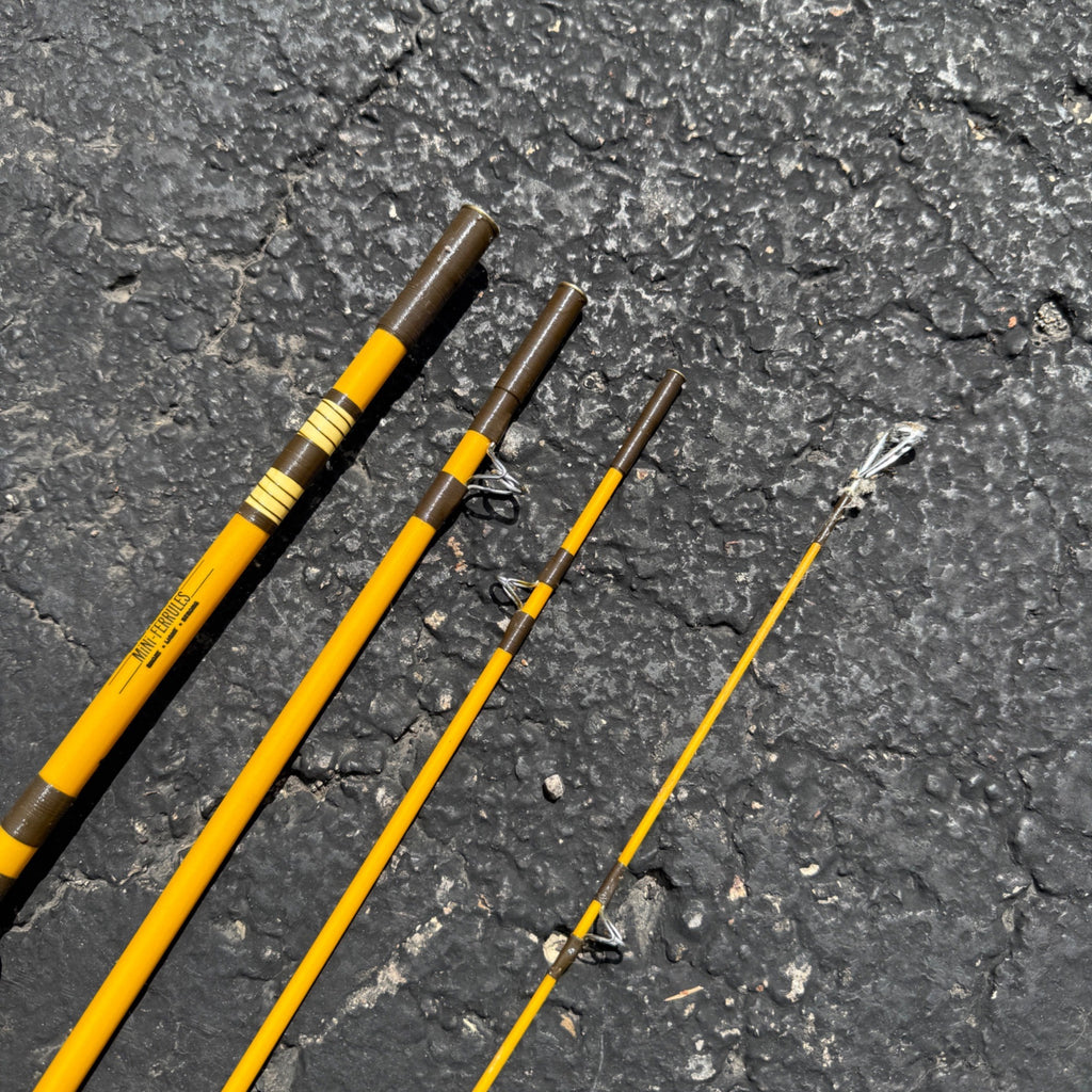 Eagle Claw Trailmaster #M4TMU 4 pc. spin/fly 7-1/2'. Aluminum Tube Hiking Breakdown
