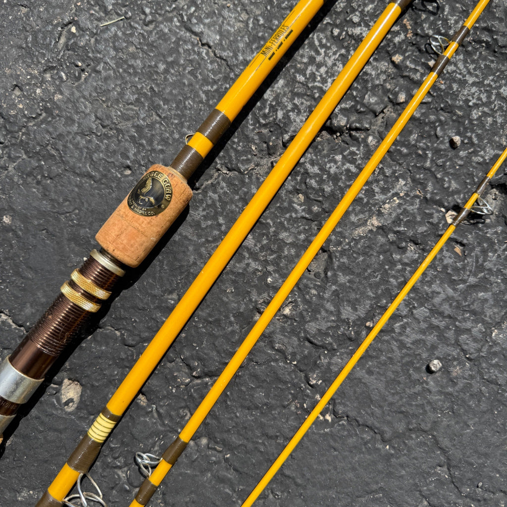 Eagle Claw Trailmaster #M4TMU 4 pc. spin/fly 7-1/2'. Aluminum Tube Hiking Breakdown
