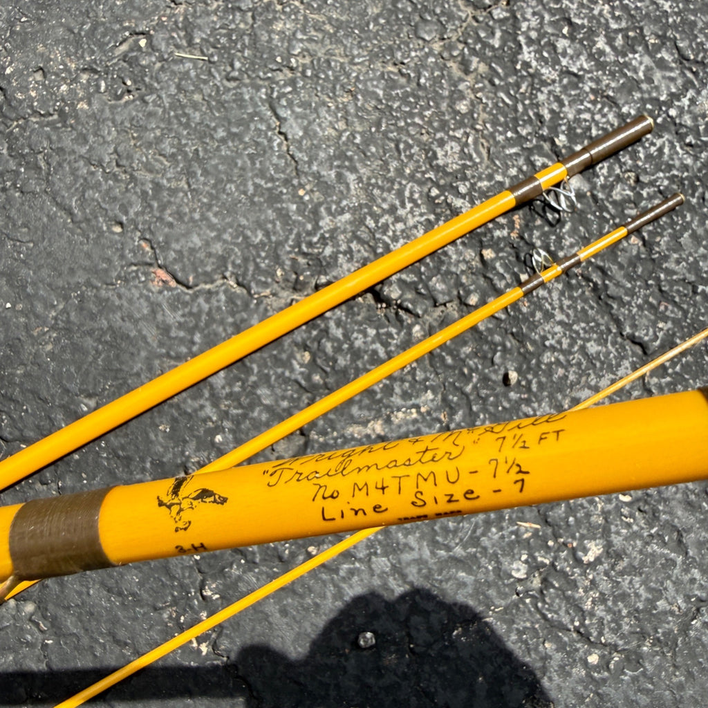 Eagle Claw Trailmaster #M4TMU 4 pc. spin/fly 7-1/2'. Aluminum Tube Hiking Breakdown