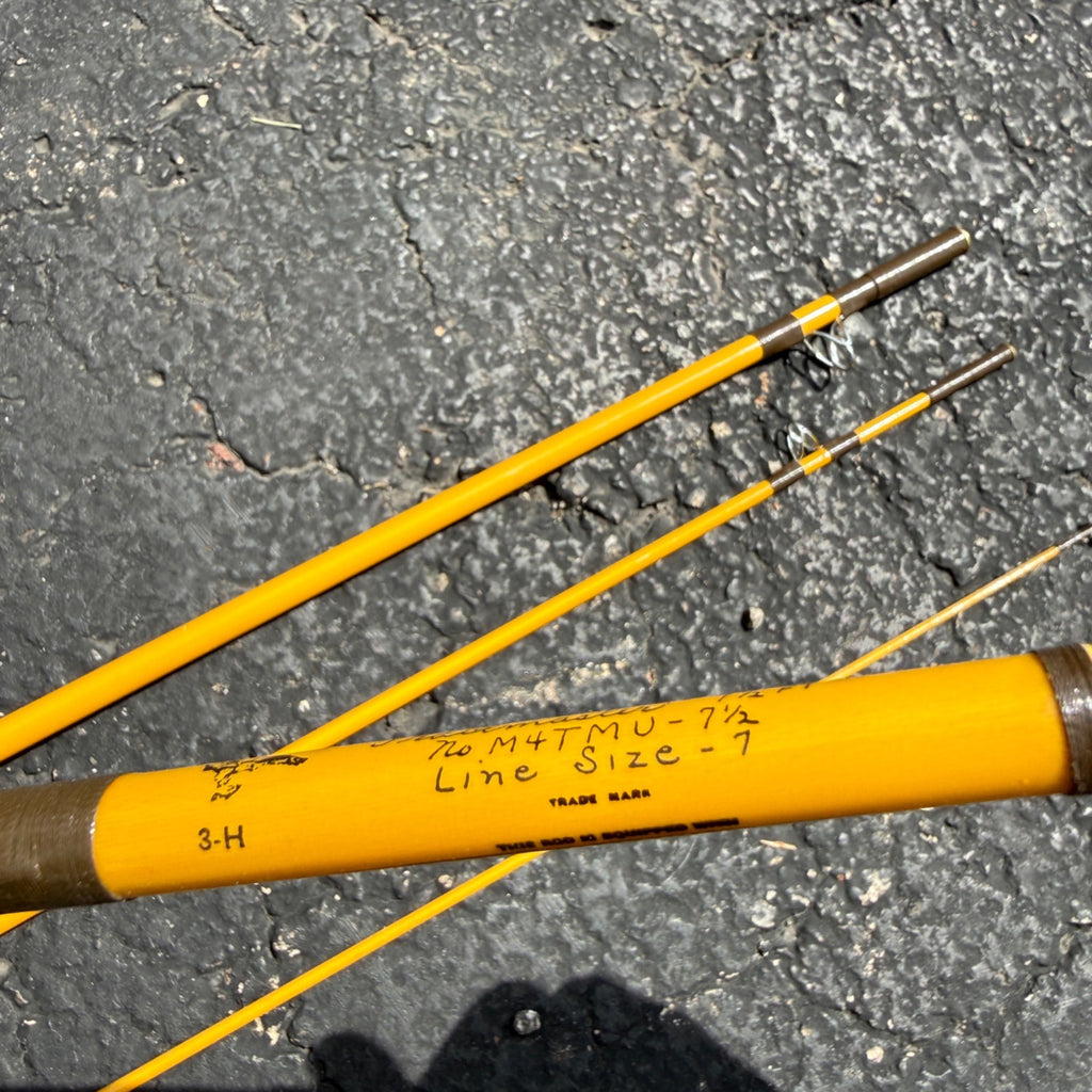 Eagle Claw Trailmaster #M4TMU 4 pc. spin/fly 7-1/2'. Aluminum Tube Hiking Breakdown