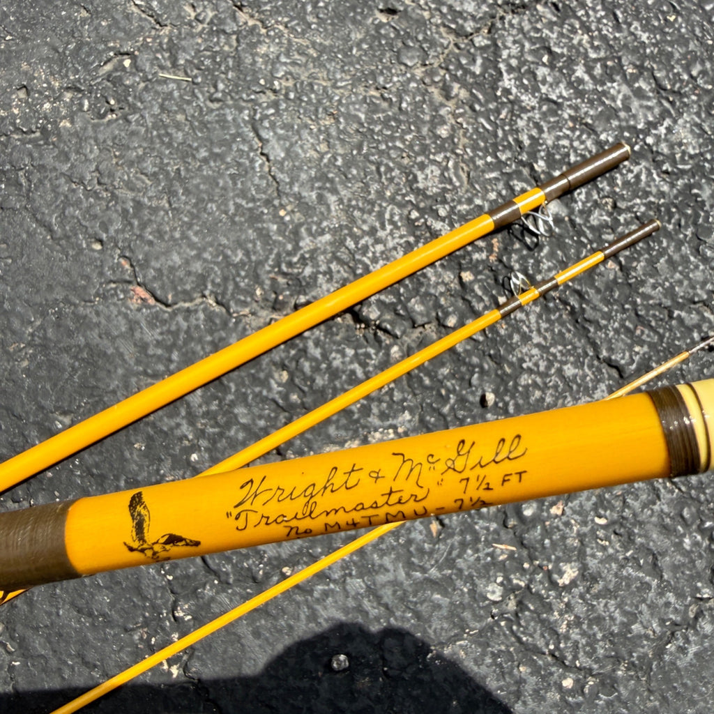Eagle Claw Trailmaster #M4TMU 4 pc. spin/fly 7-1/2'. Aluminum Tube Hiking Breakdown