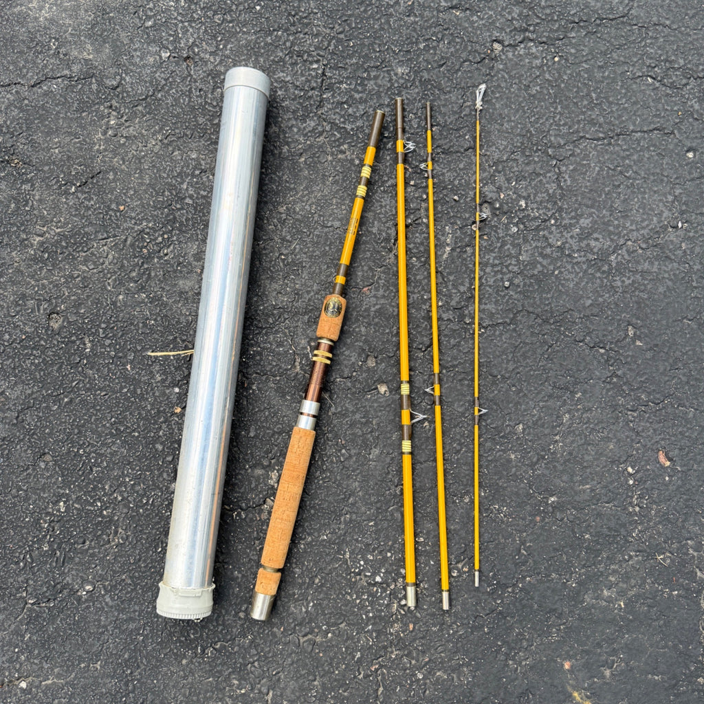 Eagle Claw Trailmaster #M4TMU 4 pc. spin/fly 7-1/2'. Aluminum Tube Hiking Breakdown