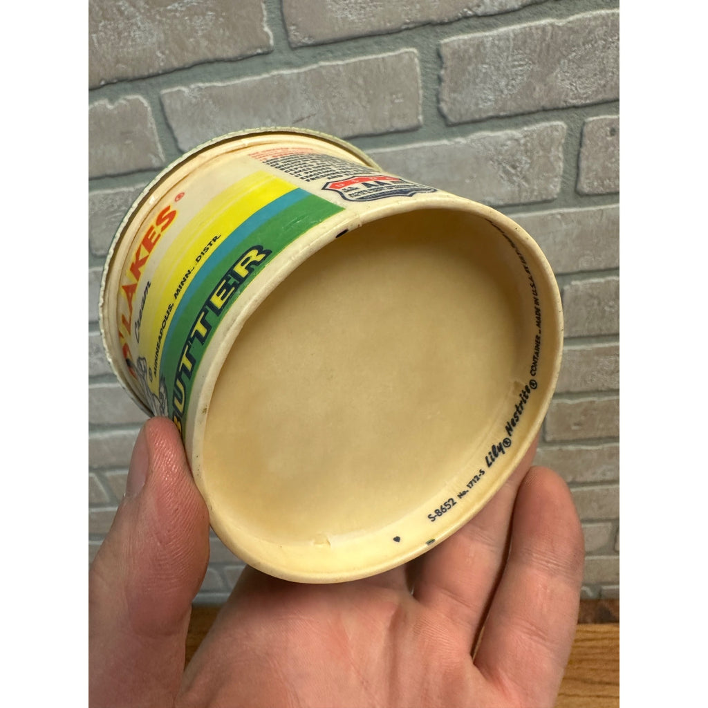 Vintage Land O Lakes Whipped Butter Box Wax Container Advertising Indian Princess