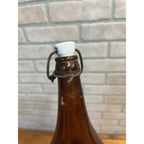 Pre-Pro Richter Brewing Co. Escanaba Michigan Amber Beer Bottle Quart MI