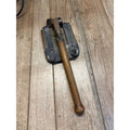 Vintage Military Sturm Folding Shovel Made In Germany