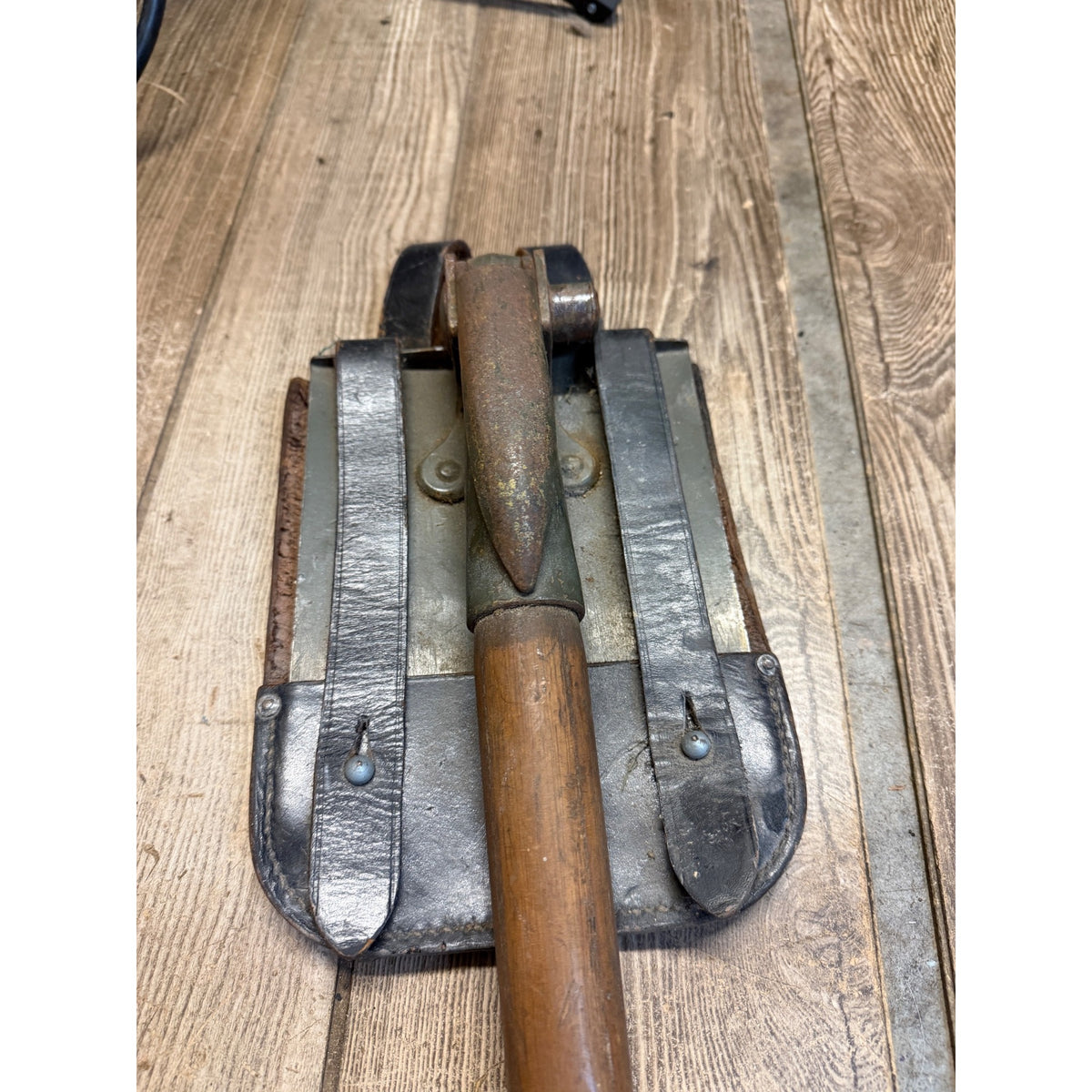 Vintage Military Sturm Folding Shovel Made In Germany
