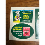 RARE Vintage 1960s Borden's Swiss Yogurt Store Advertising Display Sign Elsie Cow
