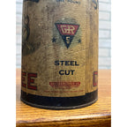 RARE Vintage Sweet Girl Coffee 1lb Empty Can Advertising Geo. Rasmussen Co.