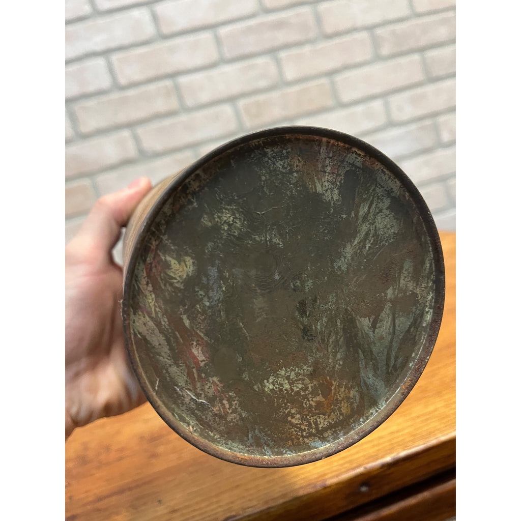 RARE Vintage Sweet Girl Coffee 1lb Empty Can Advertising Geo. Rasmussen Co.