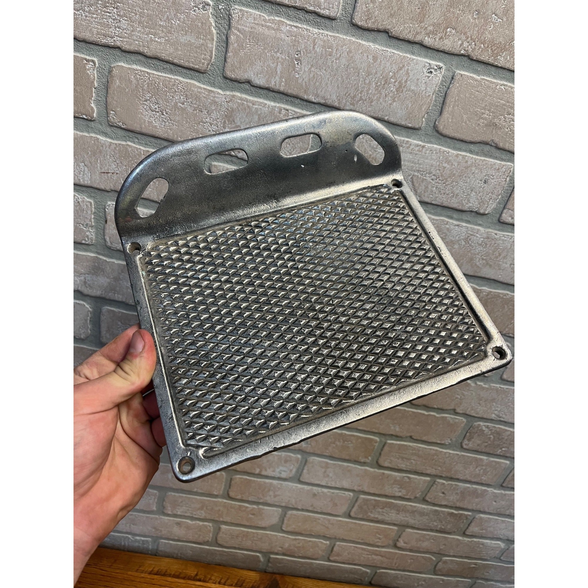 Vintage Automobile Oberdorfer Running Board / Step Plate - Patent 1922