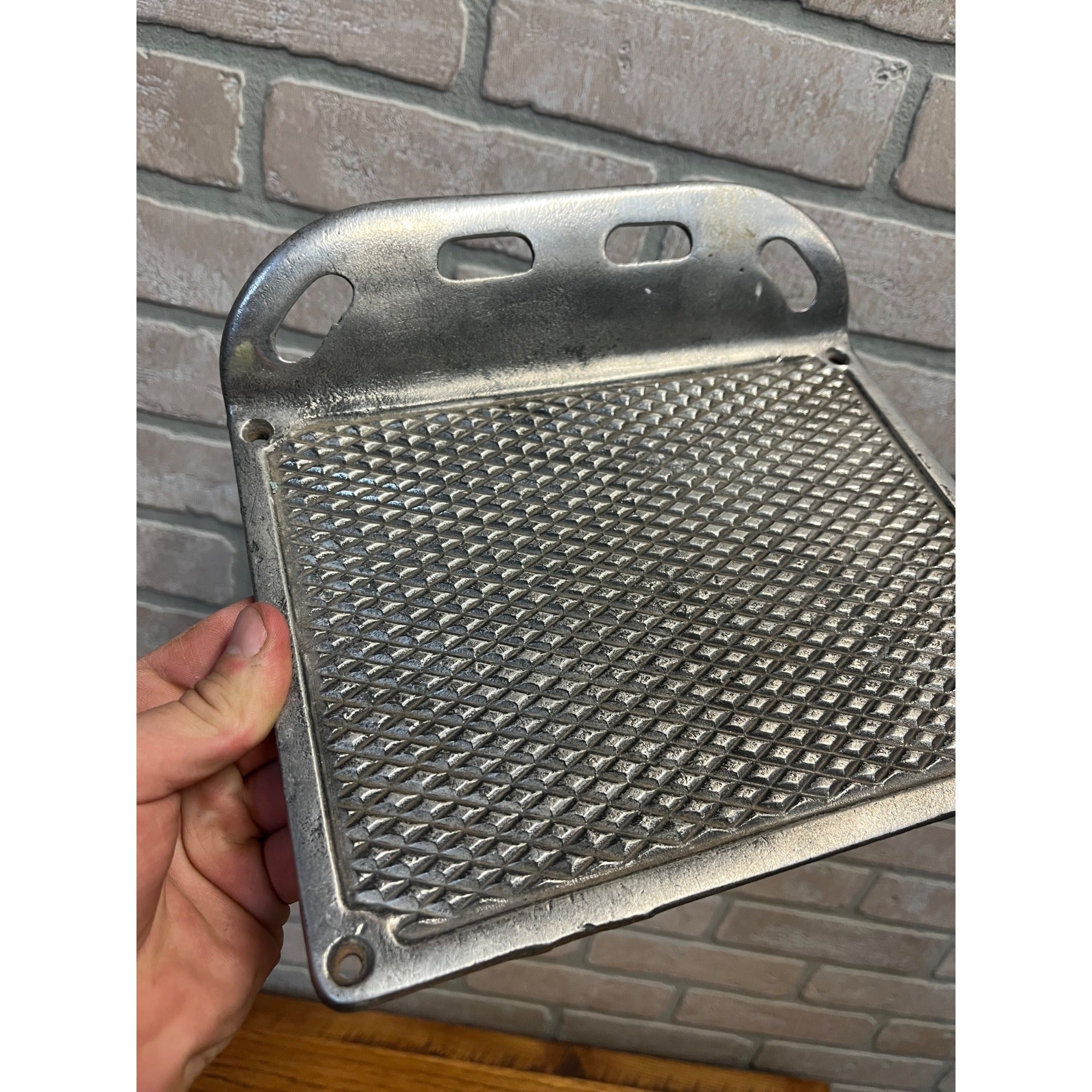 Vintage Automobile Oberdorfer Running Board / Step Plate - Patent 1922