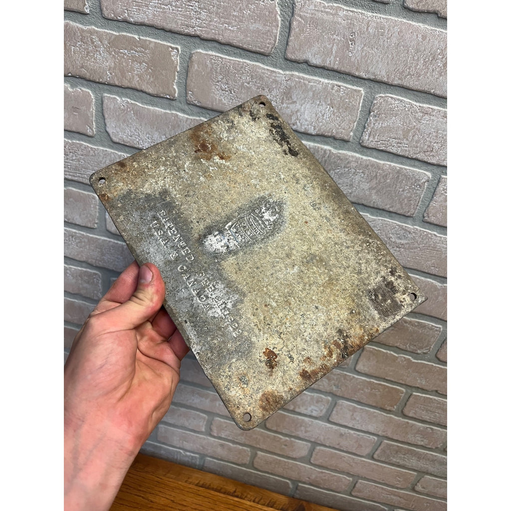 Vintage Automobile Oberdorfer Running Board / Step Plate - Patent 1922