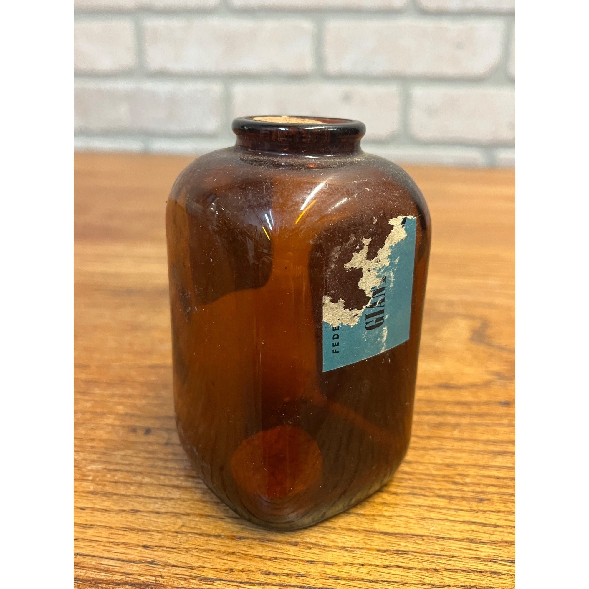Antique Vintage 1920s Tobacco Scotch & Rappee Snuff Bottle - Levi Garrett & Sons Empty