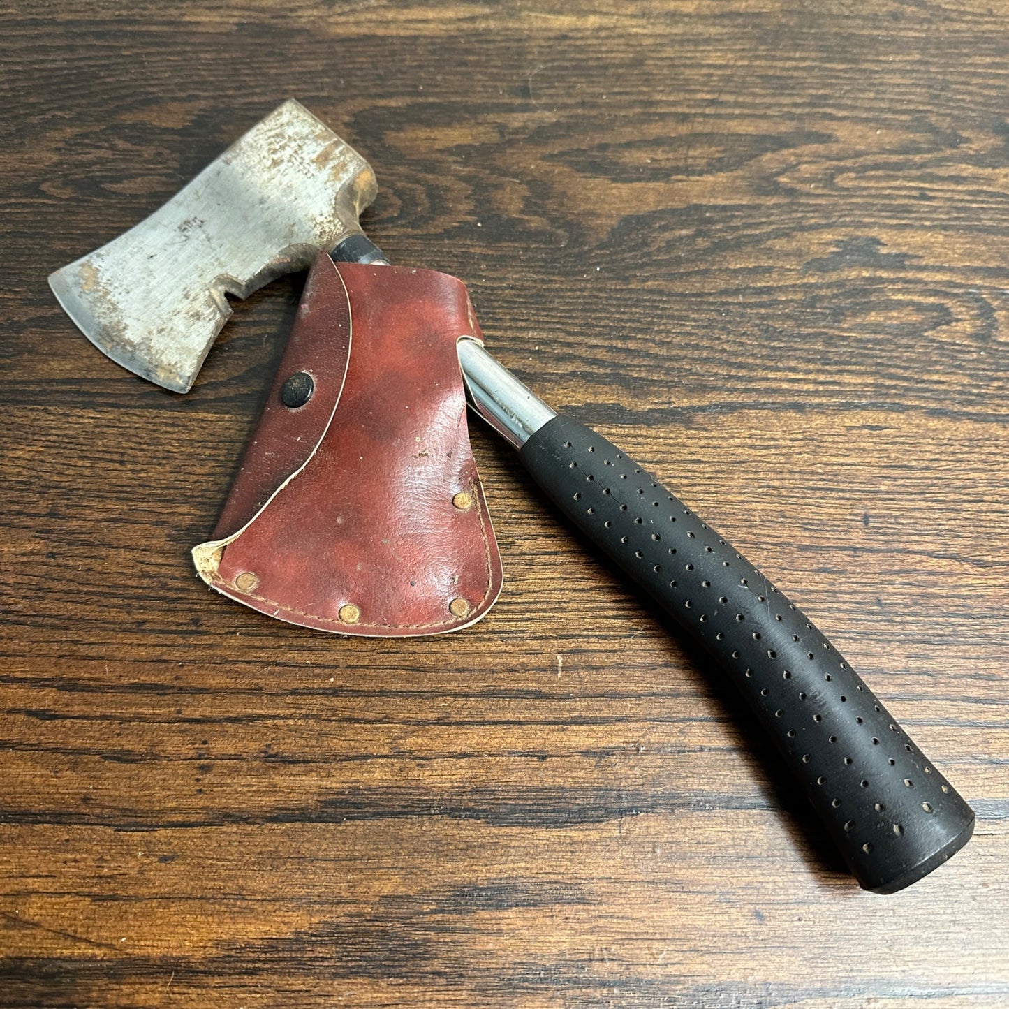 Vintage Fuller Camp Hatchet  #16 No. 16 Japan w/ Sleeve/Cover Forged Steel