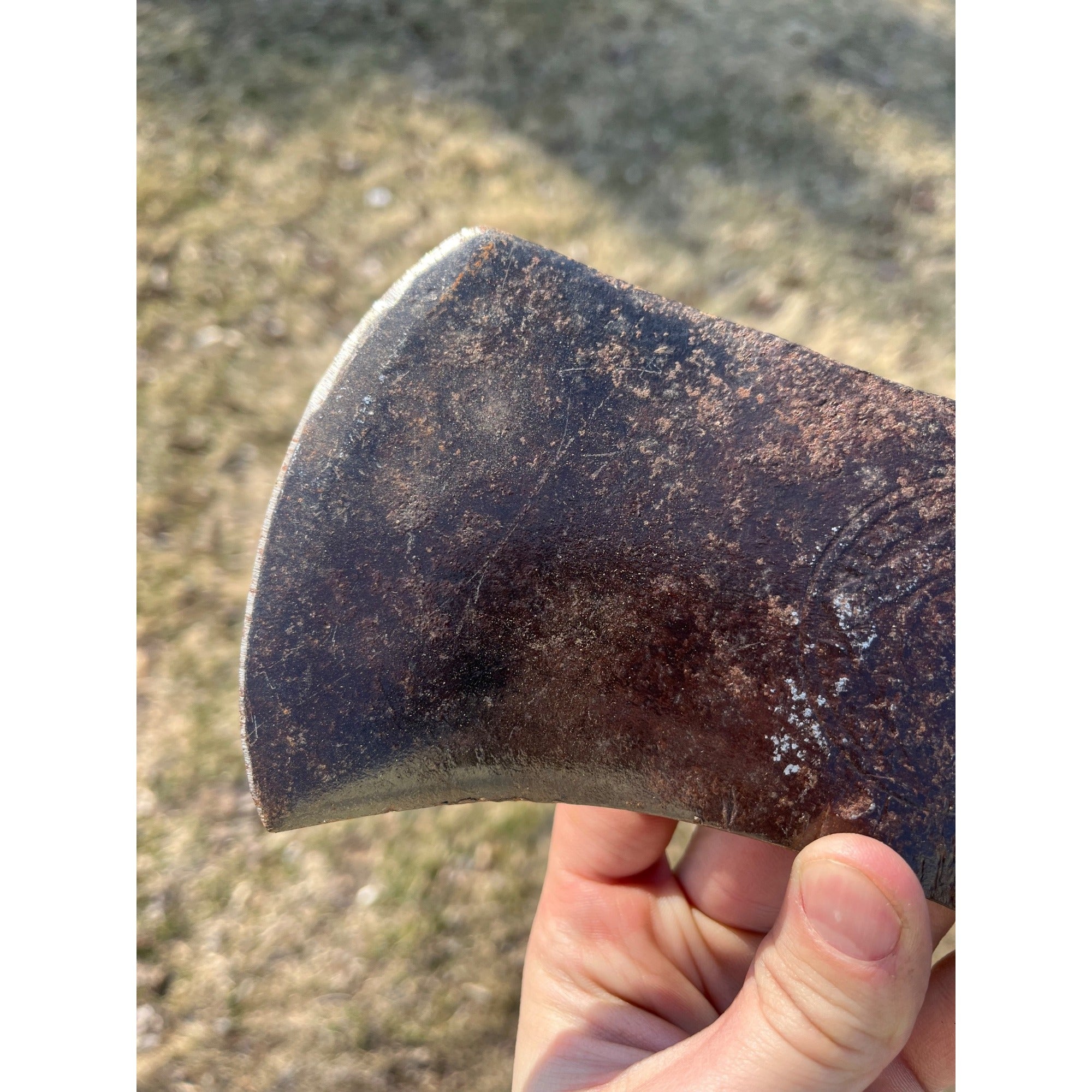 E. Garnich & Sons Vtg Kelly Works Double Bit Axe Head Ashland Wisconsin