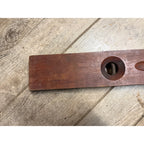 Vintage Wood Bubble Level H.S.B & Co. OVB Our Very Best 30" No. 0 Brass Accent Plate