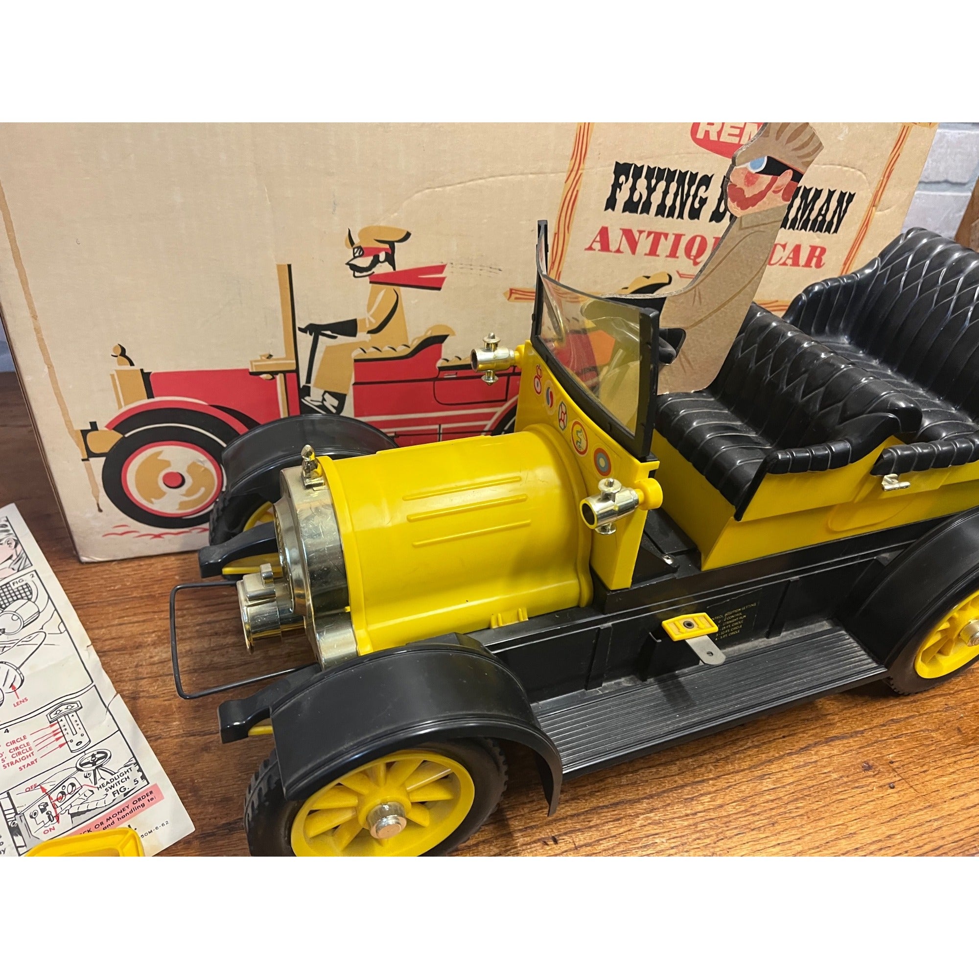 Remco Flying Dutchman Antique Touring Tether Car Motorized U-Control- Works!