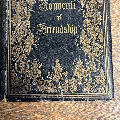 Scarce 1857 The Souvenir of Friendship. A Christmas and New-Year's Present