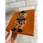Original Antique 1920s Halloween Standing Pumpkin Man German Candy Box
