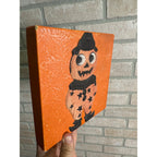 Original Antique 1920s Halloween Standing Pumpkin Man German Candy Box