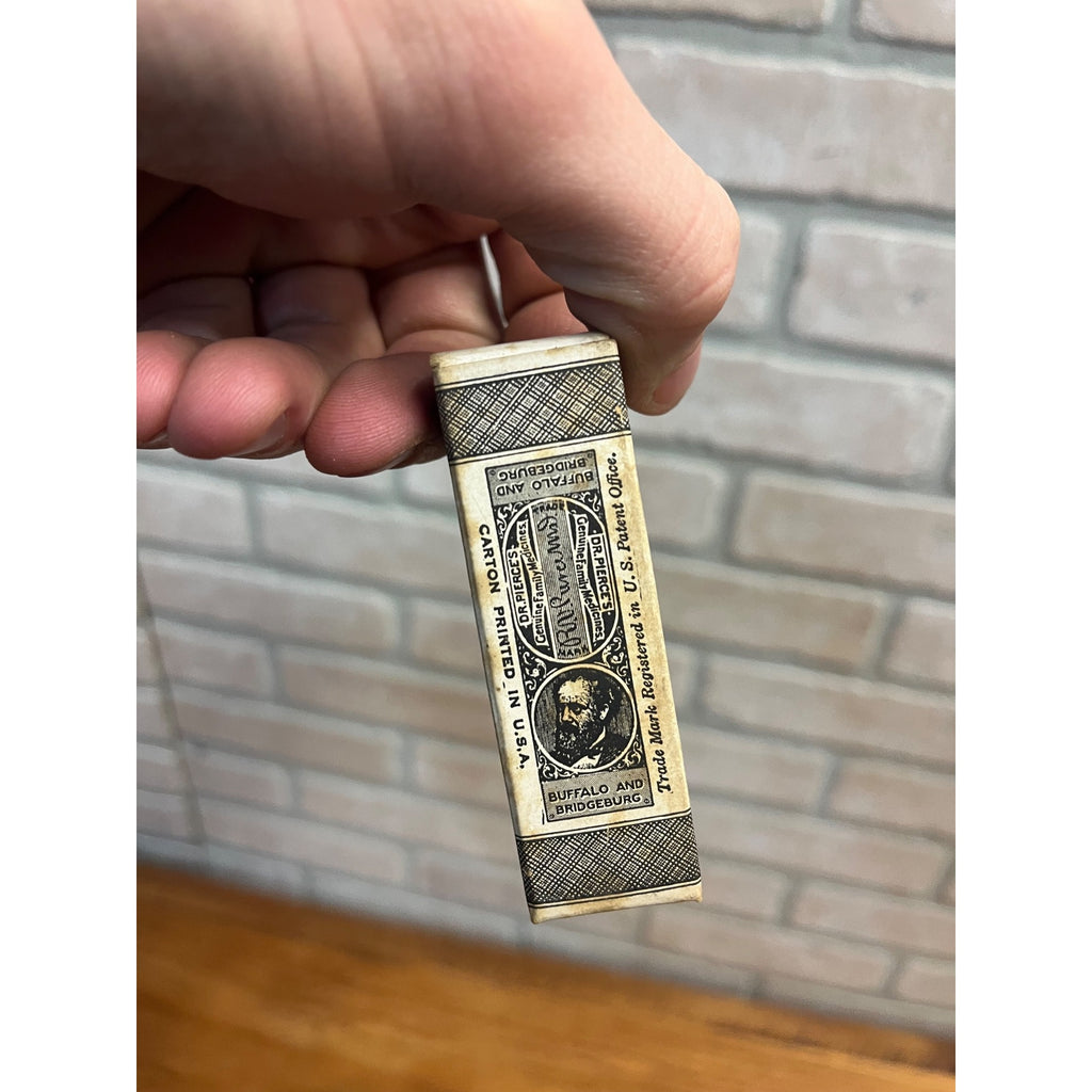 Vintage Dr. Pierce's Pleasant Pellets NOS Sealed Pharmacy Quack Medicine Box