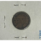 1863 WATERTOWN WISCONSIN CIVIL WAR TOKEN J MOULTON GROCER RARE MERCHANT