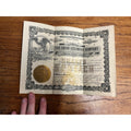 Antique 1906 Union Creamery Co. Stock Certificate Almond Buena Vista Wisconsin
