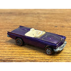 Vintage 1968 Hot Wheels Redline Ford Classic 57 Bird Car Purple - CLEAN
