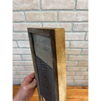Antique Primitive 1920s Little Monarch Child's Wood & Tin Washboard Laundry Decor Farmhouse