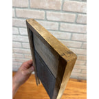 Antique Primitive 1920s Little Monarch Child's Wood & Tin Washboard Laundry Decor Farmhouse