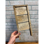 Antique Primitive 1920s Little Monarch Child's Wood & Tin Washboard Laundry Decor Farmhouse