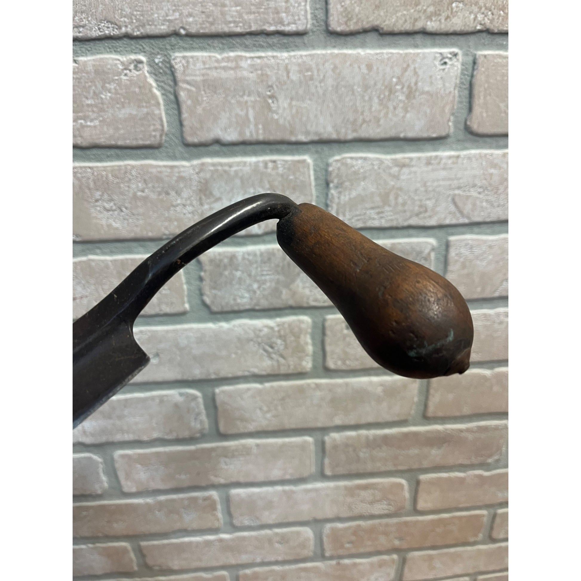 Antique Vintage J Fuchs Germany 8/25" Draw Knife Woodworking Tool Offset Handle