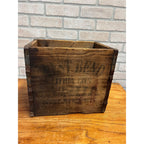 Vintage West Bend Lithia Beer Crate for 6 Quart Bottles Case Wisconsin Wis WI