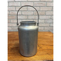 Vintage Milk Pail Leyse Aluminum Milk Can from Dairy Farm 4 Quart  - No Lid