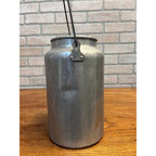 Vintage Milk Pail Leyse Aluminum Milk Can from Dairy Farm 4 Quart  - No Lid
