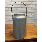 Vintage Milk Pail Leyse Aluminum Milk Can from Dairy Farm 4 Quart  - No Lid