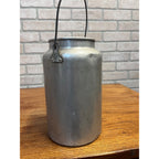 Vintage Milk Pail Leyse Aluminum Milk Can from Dairy Farm 4 Quart  - No Lid