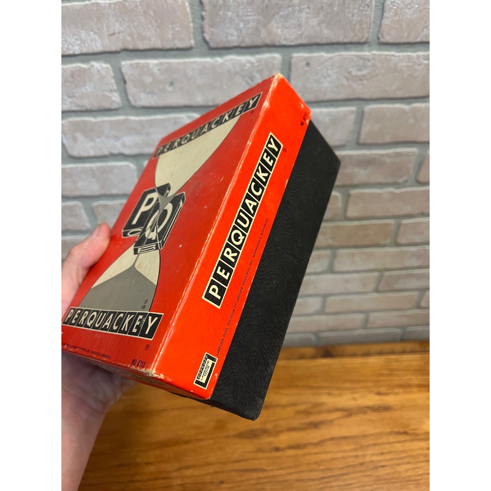 Vintage Dice Word Game Perquackey Lakeside Toys 1956 Minneapolis, Minnesota Complete