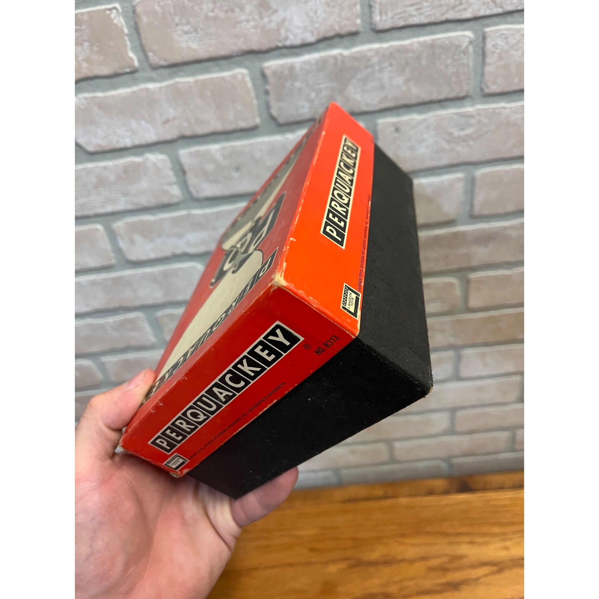 Vintage Dice Word Game Perquackey Lakeside Toys 1956 Minneapolis, Minnesota Complete